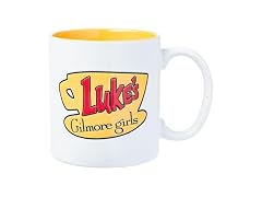 Gilmore Girls Luke's Diner Logo Wax Resist Ceramic Mug