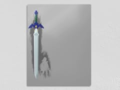 The Master Sword 11" x 14" Metal Poster