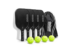 GoSports GS1 Pickleball Paddles Set of 4