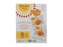 SIMPLE MILLS Cheddar Crackers 8ct 0.8oz