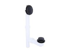 Danco Touch-Toe Drain Kit Matte Black