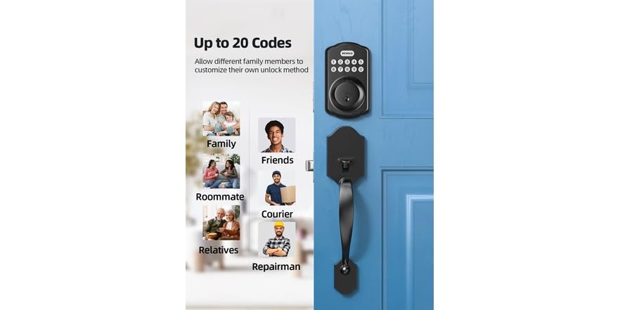Revolo System REVOLO Electronic Keypad Deadbolt (Open Box)