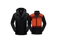 Venustas Men's 3-in-1 Heated Jacket