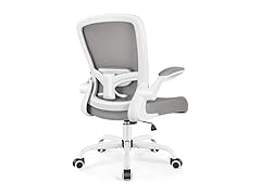 FelixKing Office Chair, Ergonomic Desk Chair Breathable Mesh Chairs Adjustable High Back Lumbar Support Flip-up Armrests, Executive Rolling Swivel Comfy Computer Chairs Home Office Gray (Open Box)