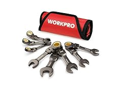WORKPRO 8-piece Stubby Wrench Set, SAE