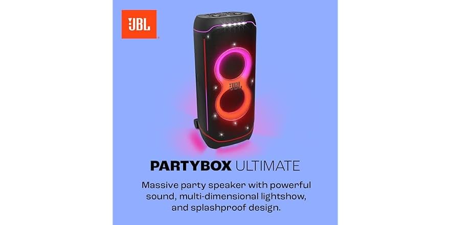 (NEW) JBL Partybox Ultimate - Multi Dimensional Party Speaker