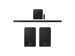 Samsung HW-S800D Ultra-Slim 3.1.2ch Wireless Dolby Atmos Soundbar with Q-Symphony (2024) Bundle with SWA-9500S Wireless Rear Speaker Kit (Open Box)