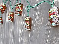 Tiki Face String Lights 10 Count