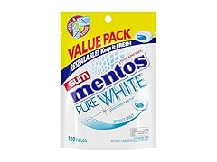 Mentos Pure White Sugar-Free Chewing Gum