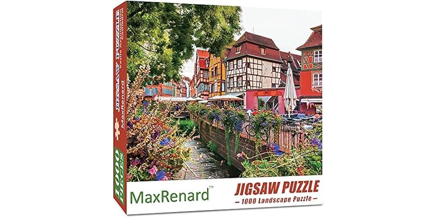 1000 Piece Colmar Town Jigsaw Puzzle