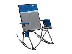Portal Grey/Blue Rocking Camping Chair