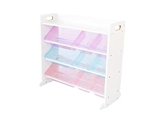 Humble Crew Toy Organizer Display 9 Bins Pastel