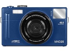 (NEW) Minolta MND25 48 MP Autofocus / 4K Ultra HD Camera w/Selfie Mirror