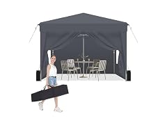 SANUMY Portable 10x10 Pop Up Canopy Tent