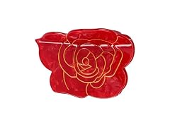 Bella Sleep and Spa Claw Clip Red Rose