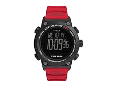Timex Mens Triathlon 44mm Black Digital