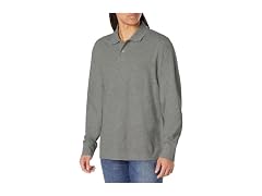 Amazon Essentials Men (XL) Long-Sleeve Pique Shirt