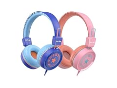 New Bee 85dB Kids Headphones w/ Mic