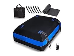 Zone Tech OR0036 Car Roof Cargo Bag 21 Cubic Ft