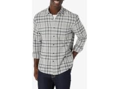 Amazon Essentials Men (M) Shirt Black Light Grey P