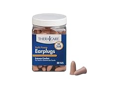 TheraCare Soft Foam Earplugs, 50 Pairs Per Jar