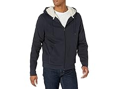 Amazon Essentials Men Sherpa-Lined Full-Zip Fleece Hoodie