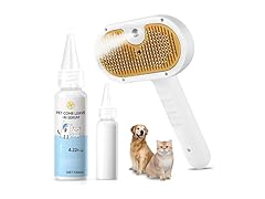 VVWVVW Pet Steam Brush
