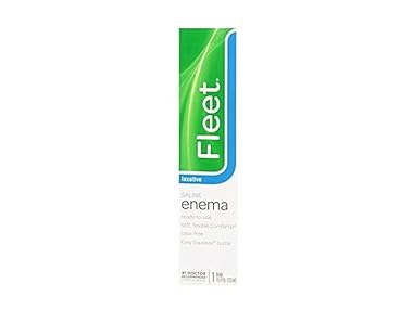 $2.99, Was $6.342, 52% Off! Fleet Enema, Ready-to-Use Saline Laxative dealfomo