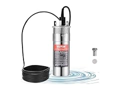 Solar Water Pump, 12V DC 120W Submersible Deep