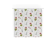 Franco Grinch Holiday Christmas Shower Curtain