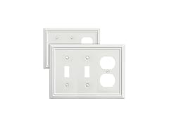 Metal Combination Wall Plate 4-Pack