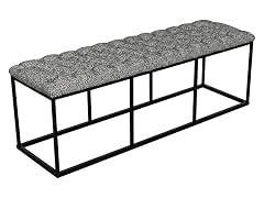 HomePop Decorative Bench