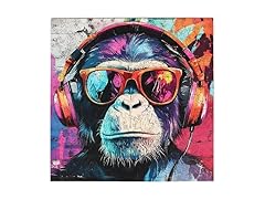 Ixfyloop Wooden Puzzles for Adults, Baboon