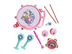 Peppa Pig Party Drum Set, 10-Pieces