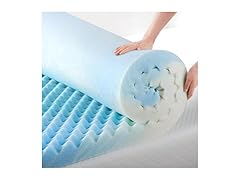 ZINUS 1.5" Swirl Gel Cooling Memory Foam Mattress