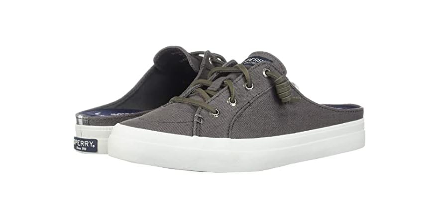 sperry crest vibe mule canvas