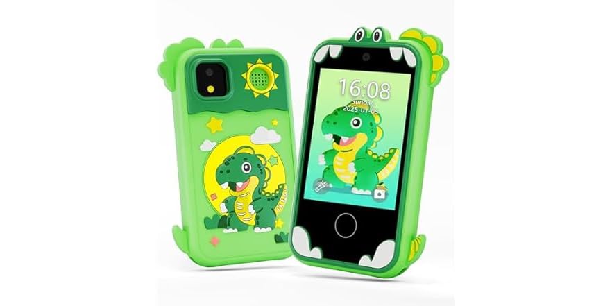 windpaint Kids Toy Smart Phone 2.8in (Touchscreen, Camera, Learning Games)