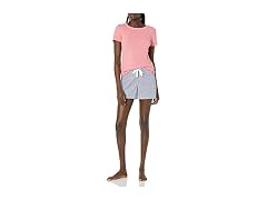 Amazon Essentials Women (XS) Poplin Sleep Tee Set