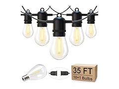 Brightown Outdoor String Lights 35FT