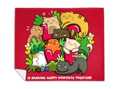 Cat Love Moments Mink Fleece Blanket