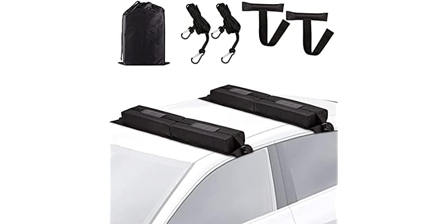 Zone 2 Rack Zone Tech Soft Roof Rack Pads Heavy Duty