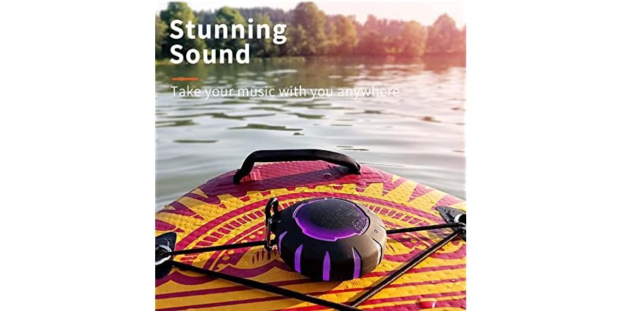 HEYSONG Waterproof Bluetooth Speaker