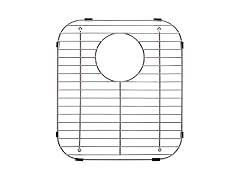 Franke Sink Protection Grid in Stainless Steel with Rear Drain