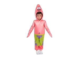 Jazwares Costume Play SpongeBob SquarePants Patrick Official Toddler Halloween Costume