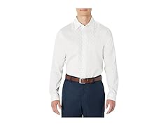 Mens Wrinkle Resistant Navy Diamond (6XB)