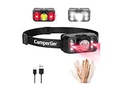 Headlamp Rechargeable with Red Light