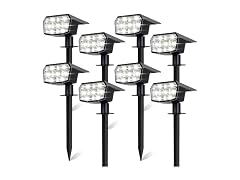 Sucolite 8-Pack Solar Spot Lights