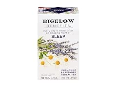 18CT Bigelow Tea Benefits Sleep Chamomile & Lavender