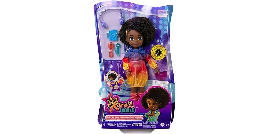Mattel Karma S World Singing Doll Set