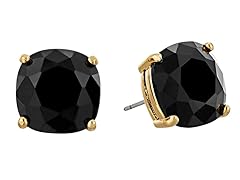 kate spade new york "Essentials" Jet Small Square Studs